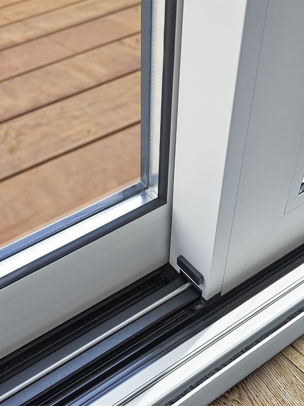 aluminum framed residential sliding glass doors