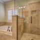 glass shower door